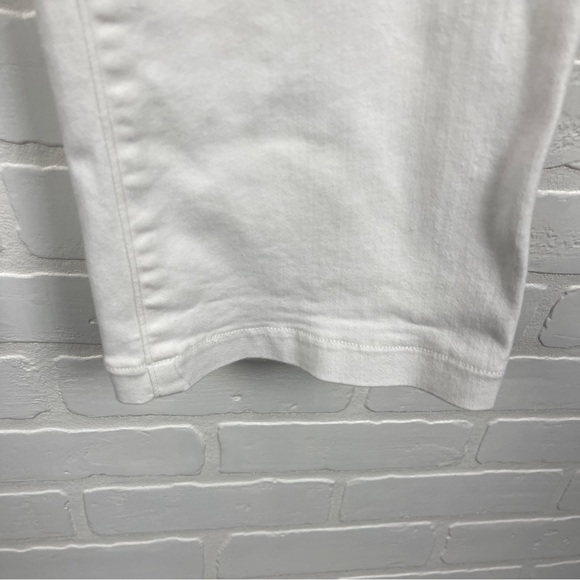 SPANXshape™ EveryWear Kick Flare Jeans White Denim Jeans size small P stretch - Picture 6 of 9
